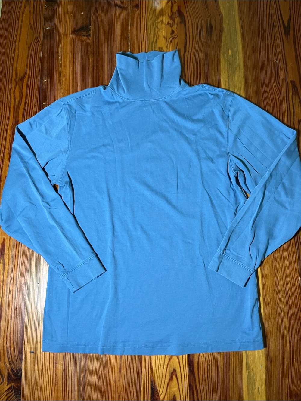 L.L.Bean 100% Cotton Traditional Fit Turtleneck, Size Medium
